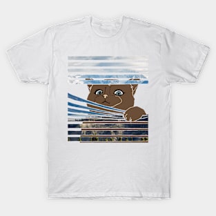 Cute Spy Cat T-Shirt